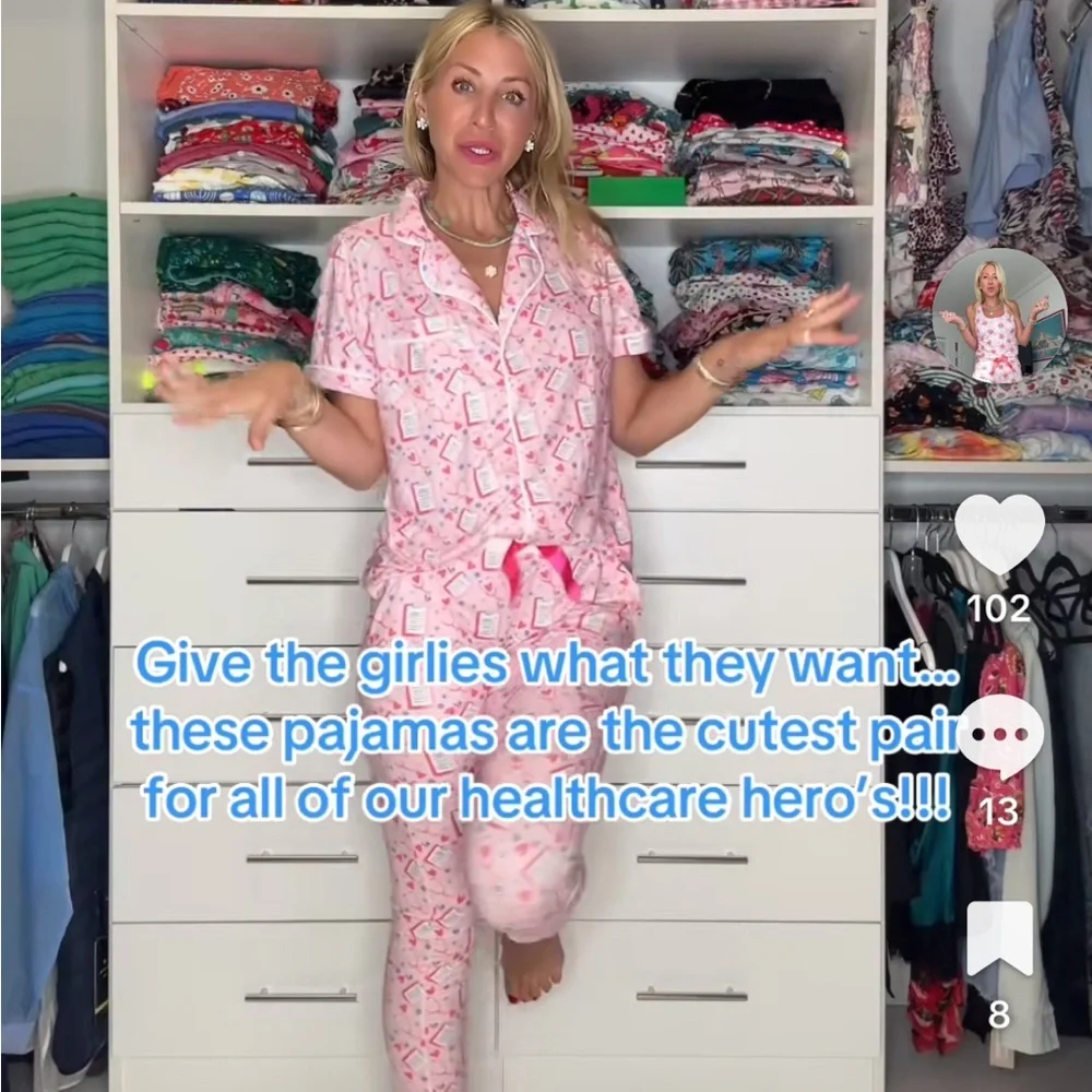 Jordann Jammie’s- Nurse/Healthcare jogger jammie set (NIB) MSRP $48 - Picture 3 of 3